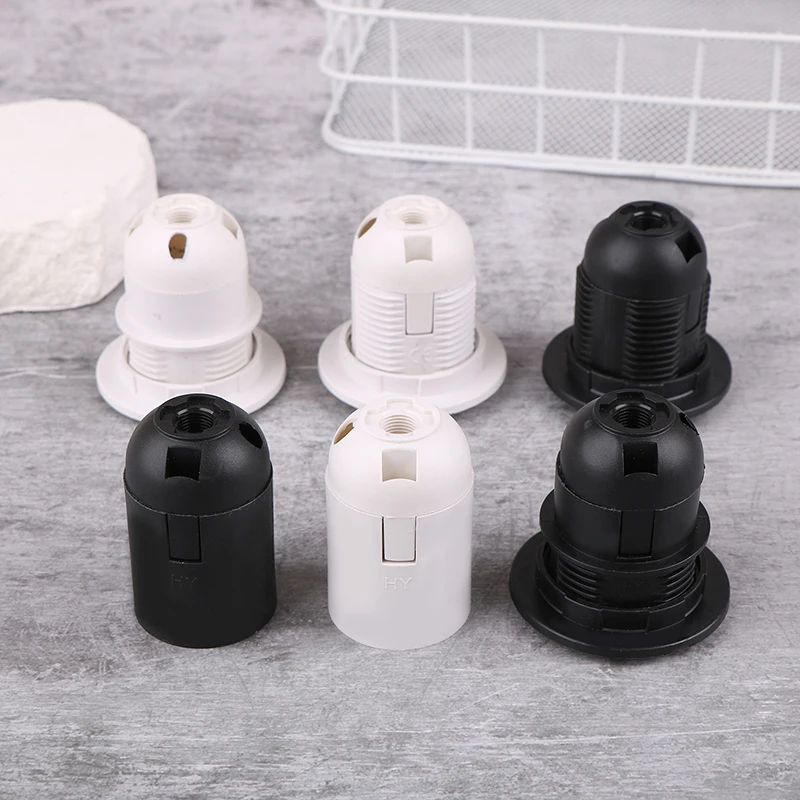 E27 Bulb Holder Lamp Lighting Accessories Socket Luminaire Flexible Lamp Base Fitting Lamp Holder E27 Light Bulb Lamp Holder New