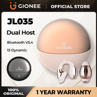 Gionee JL035 Bluetooth Earphones Sports Wireless Headphones with Mic Bluetooth 5.4 AI Noise Reduction Stereo Sound, Rose Gold