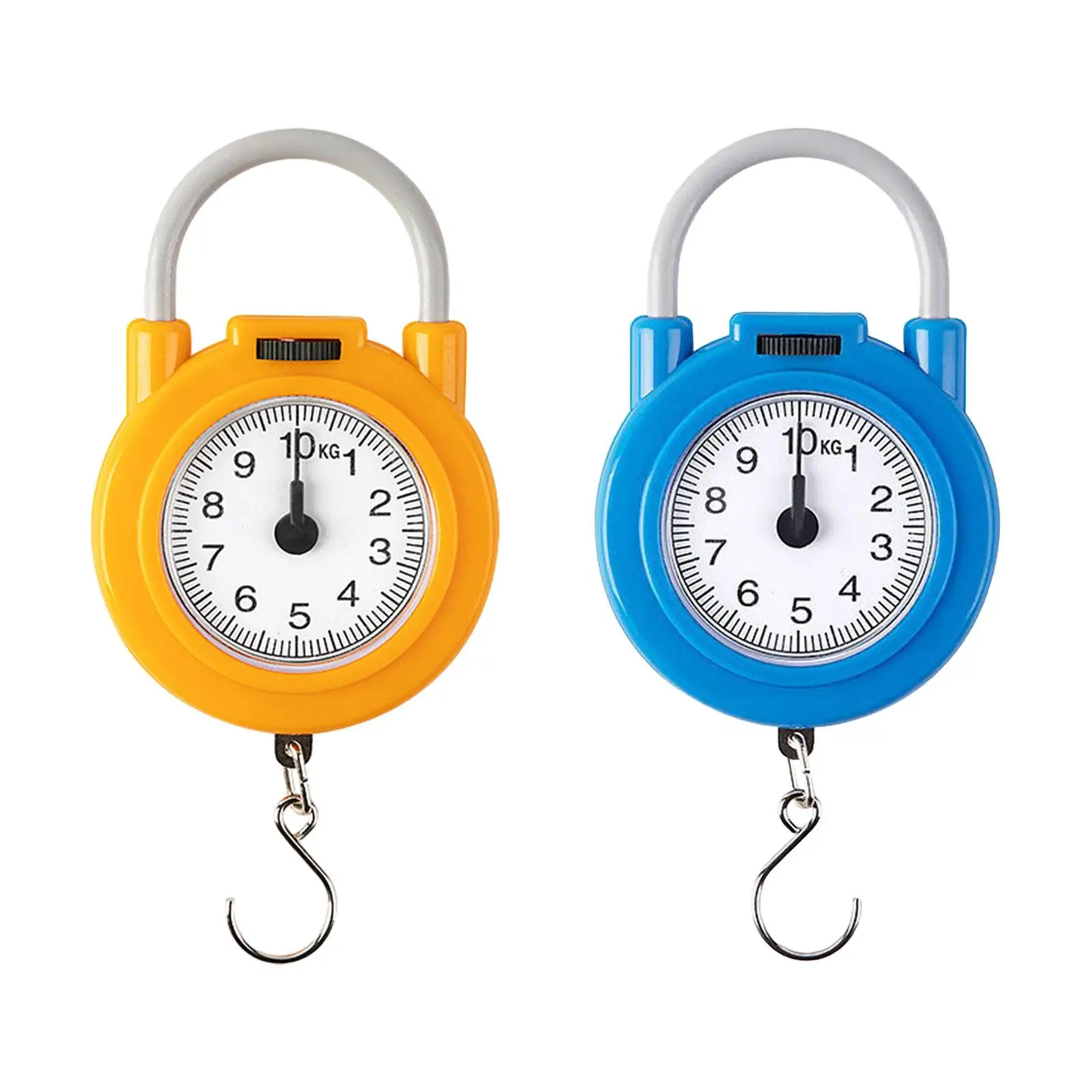 ميزان معلق 10 كجم مقياس وزن زنبركي خفيف الوزن ميزان خطاف زنبركي #2