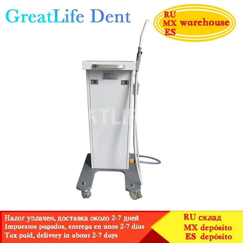 GreatLife Dent Movable Portable Low Noise Vacuum Pump Dental Oral Machine System Dental Suction Unit Dental Suction