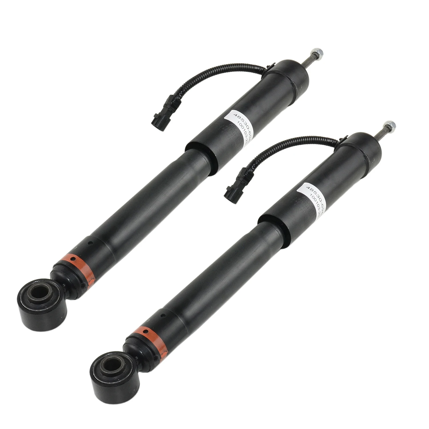 

For Toyota LandCruiser Prado 2003-2009 (with TEMS or Air Suspension),1* Pair Rear Left Right Shock Absorbers,black colour.