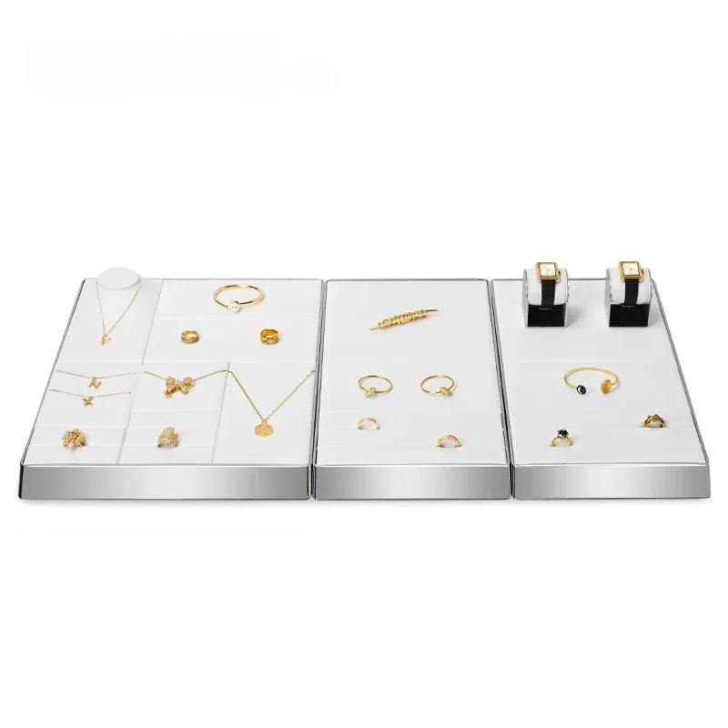 

Jewelry ring display rack Ear studs necklace storage Bracelet display counter Jewelry display tray