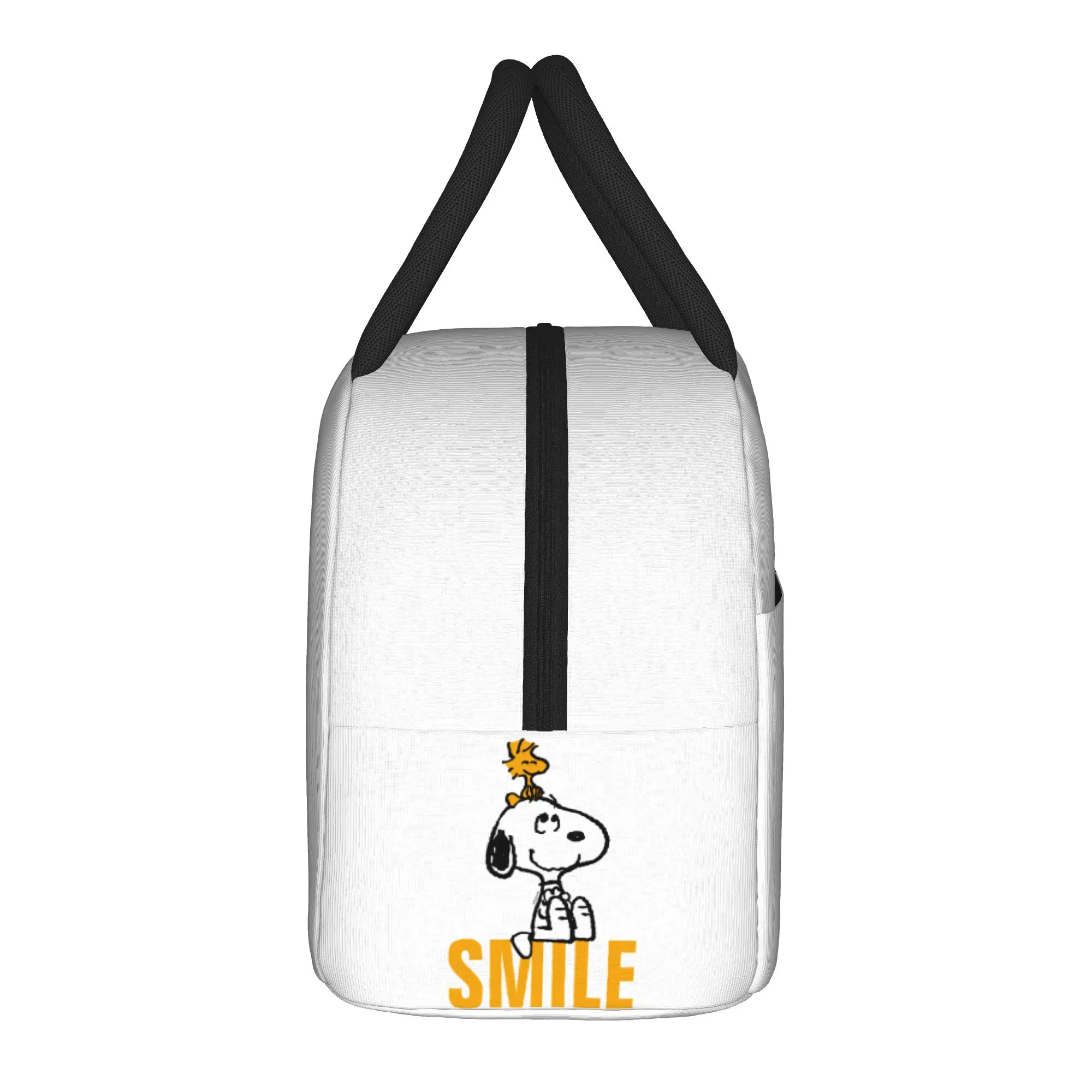 Lunch Boxes Snoopys Dog Woodstock Accessories  Lunch Food Box Harajuku Thermal Cooler Bento Box For Travel view 3