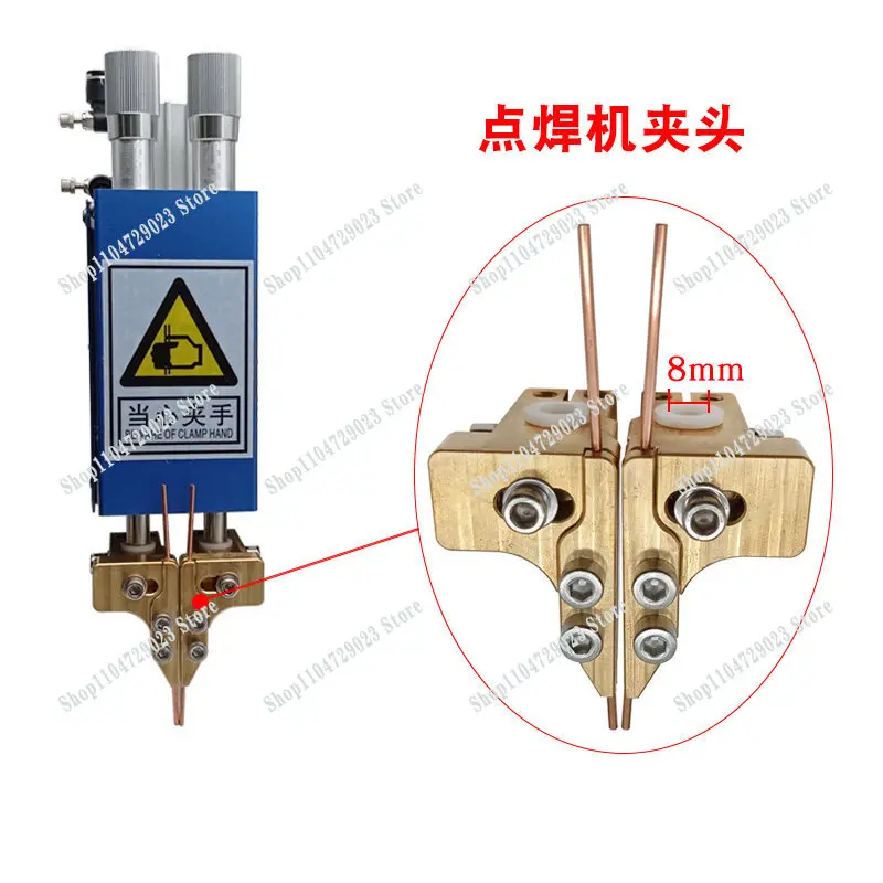 2026 factory direct sales of triangular double-parallel copper machine head, brass clamp block copper parts fixture