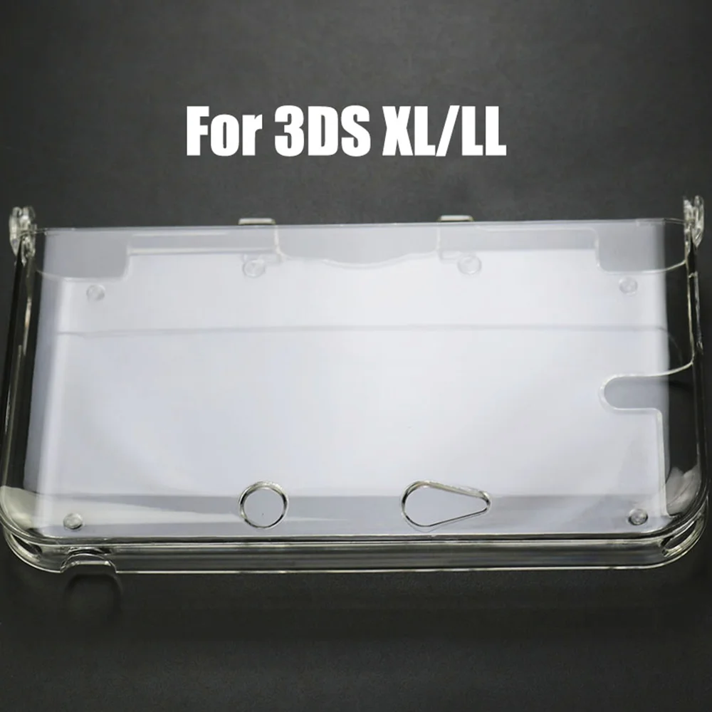 1 шт. прозрачный кристаллический чехол для 2DS 3DS XL LL, новый 3DS XL NDSL NDSI XL PSP GO PSV 1000 2000 3000, защитный чехол для GBA SP