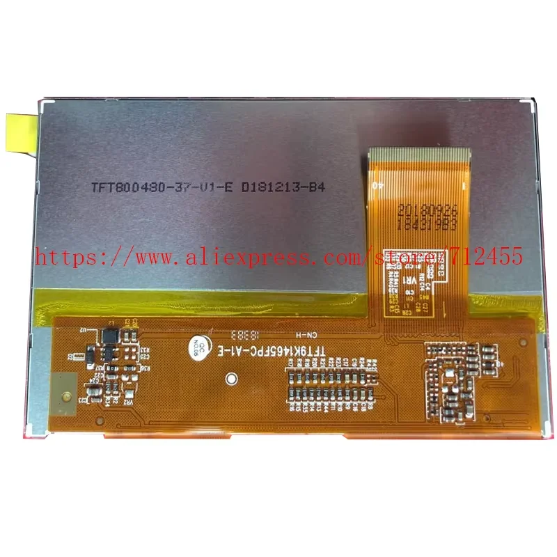 New 4.3 inch LCD TFT800480-37-V1-E TFT800480-38-E TFT9K1465FPC-A1-E for Industrial LCD Screen