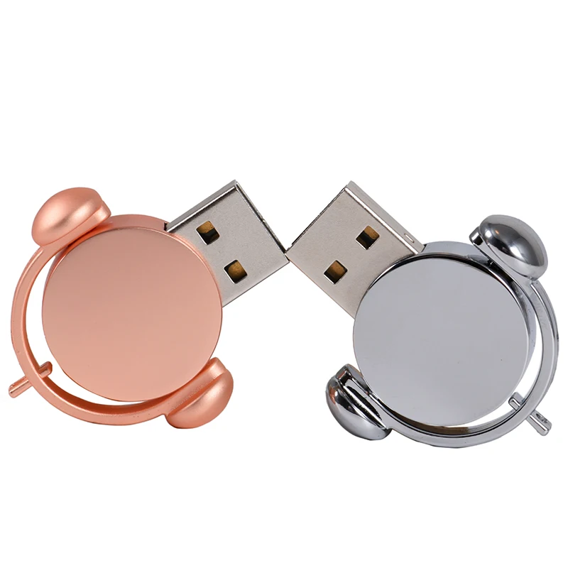 Cute Metal Music Man 128GB USB Flash Drive 64GB High-speed Pen Drive Flash Memory Stick 32GB Creative Wedding  U Disk Gift