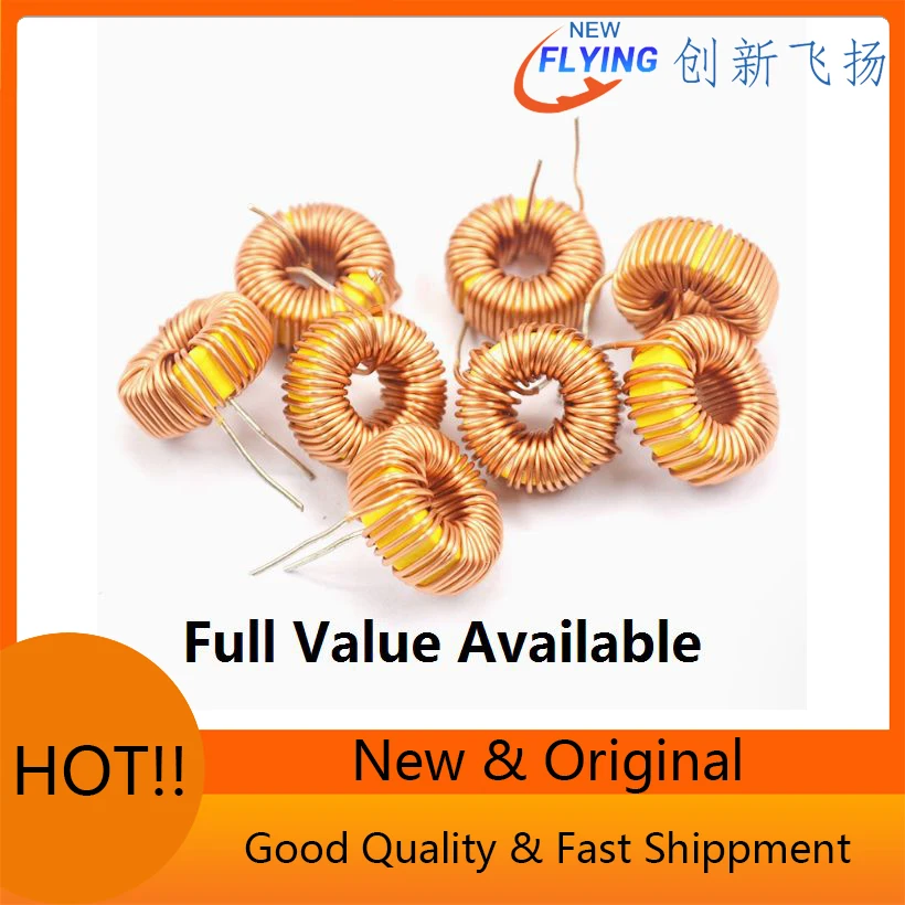 10PCS 5026 3A 22UH 33UH 39UH 100UH 220UH 330UH 47UH 470UH Winding Coil  Toroidal Magnetic Ring Wire Wound Inductor