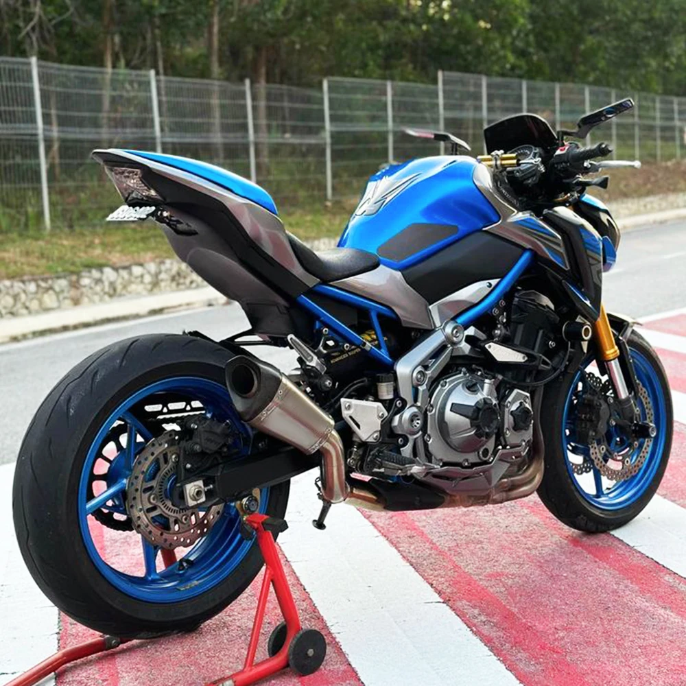 Z900 مناسب لكاتم صوت ماسورة العادم المتكامل عالي الأداء Z900 والخلفي (2020 2023) #5