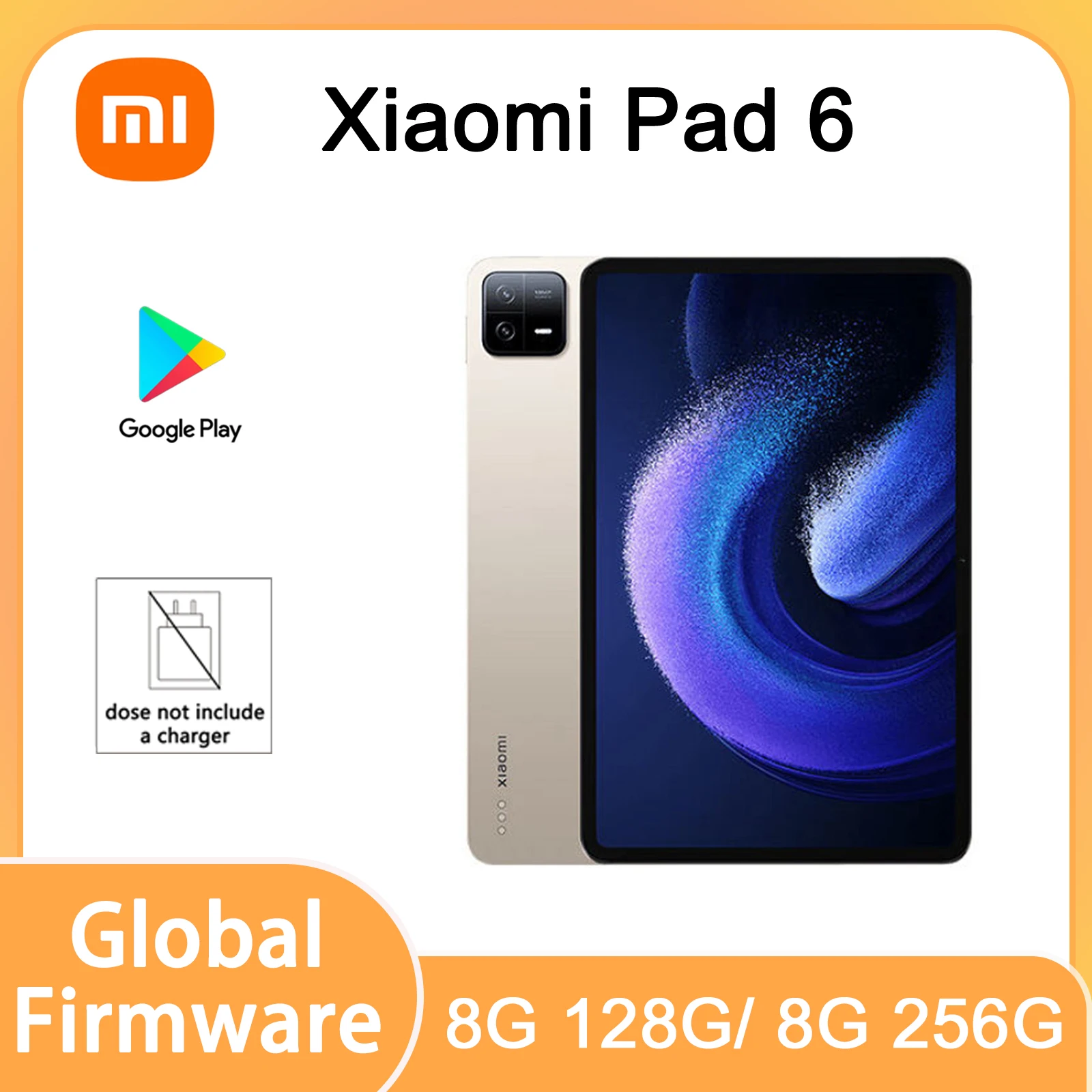 Xiaomi pad 6 1800 x 2880 pixels Qualcomm SM8250-AC Snapdragon 870 5G (7 nm) pad 6 used pad no charger