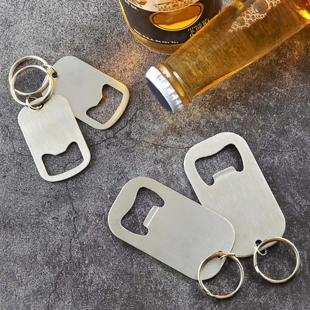 1pc Wine Bottle Opener Bottle Can Opener Stainless Steel Bar Restaurant Beer Metal Opening Tool Remover Bar Blade Wine Opener