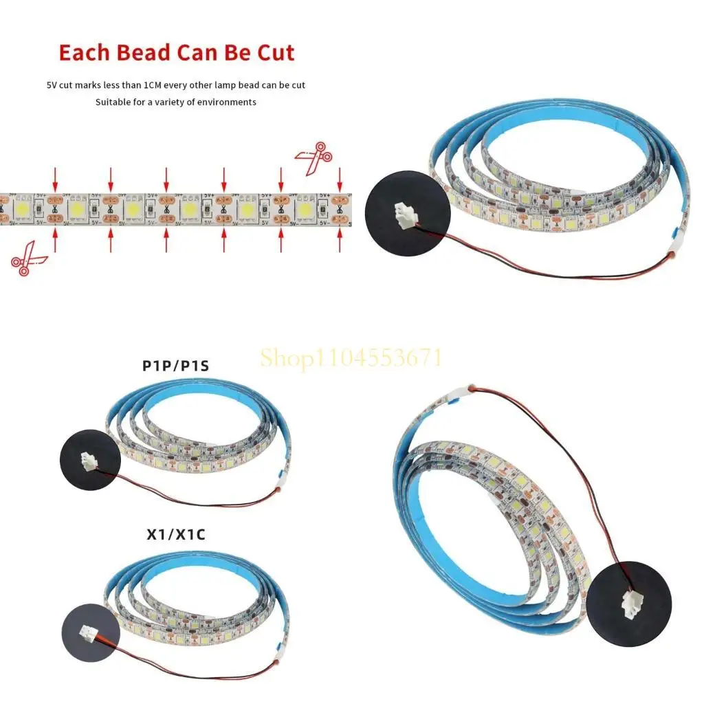 

Бестселлер для лабораторной светодиодной светильники для P1P P1S / для световой лампы x1c Ярко -стержень