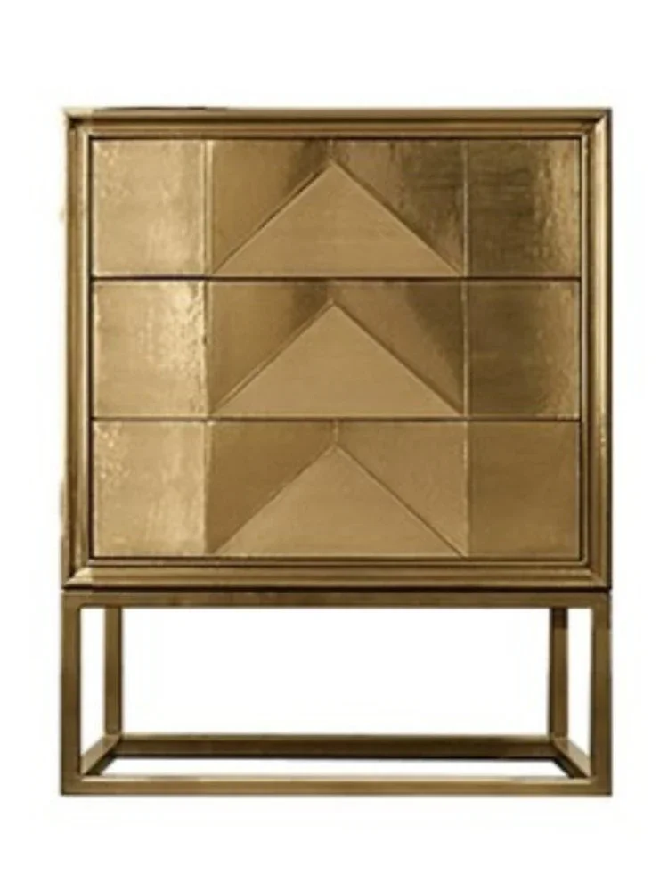 American Sideboard High-End Storage Entrance Cabinet Curio Cabinet Post-Modern Light Luxury