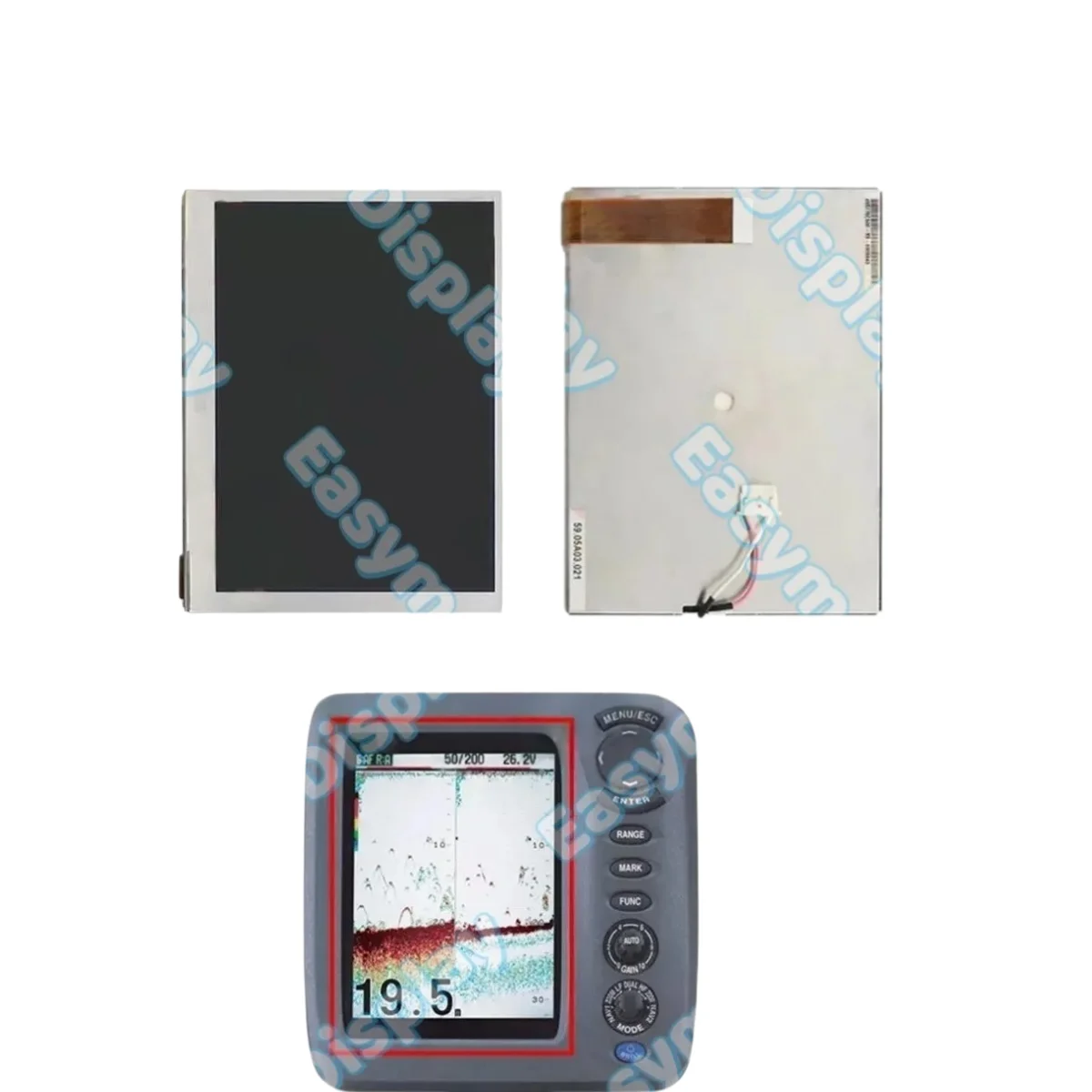 High Quality Direct Replacement 5.6 Inch LCD Screen for Furuno FCV-620 FCV620 Fish Finder Repair Part