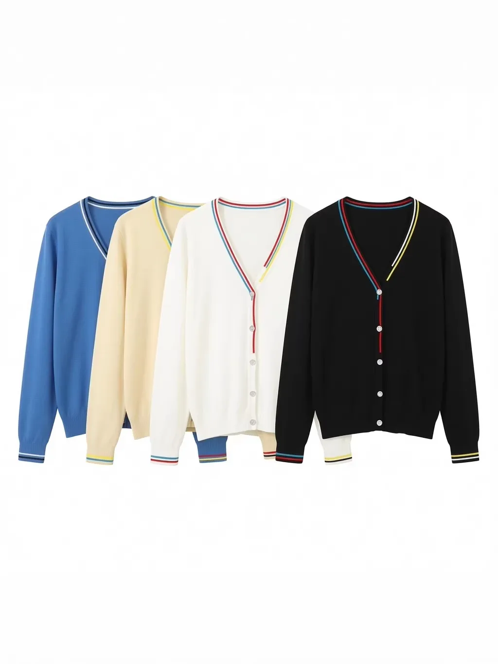 Crochet Top Blouses Tricot Clothing Cropped Korean Fashion Style Jersey Cardigan Female Knitted Ladies Sweaters Black Outerwear