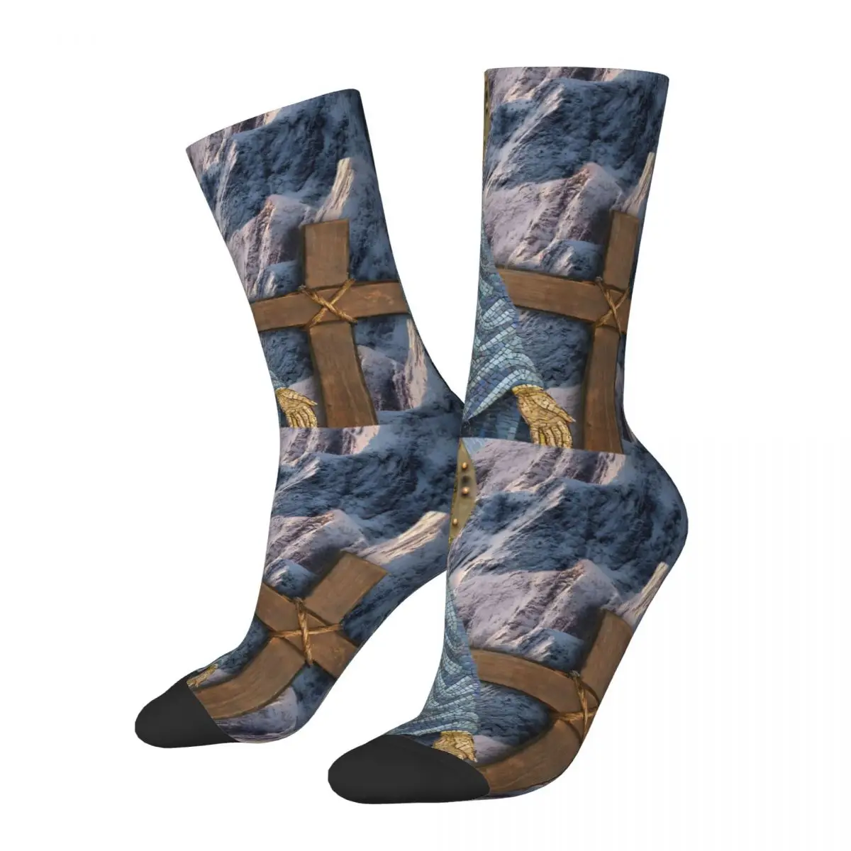 Mary The Mother Of Christ Jesus Christ Unisex Winter Socks Hiking Happy Socks street style Crazy Sock