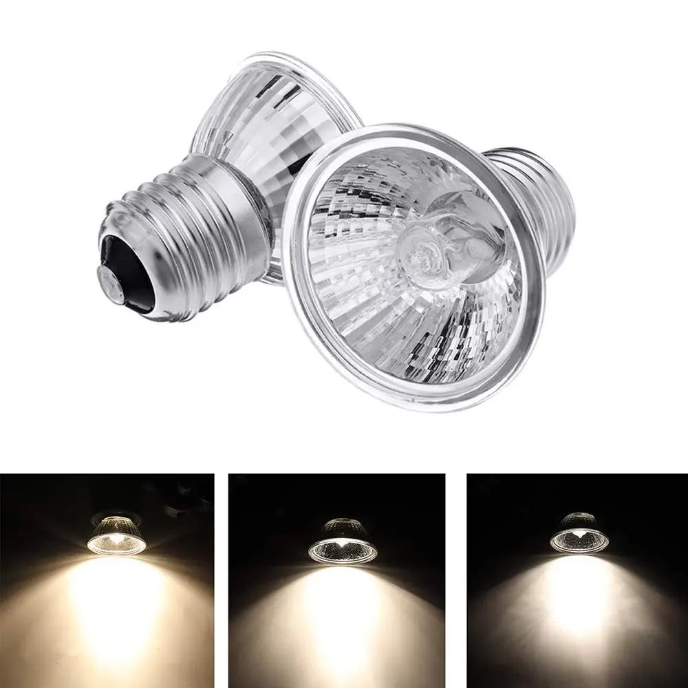 Lizard Temperature Controller Full Spectrum Basking Light UVA Light Halogen Bulb Reptile