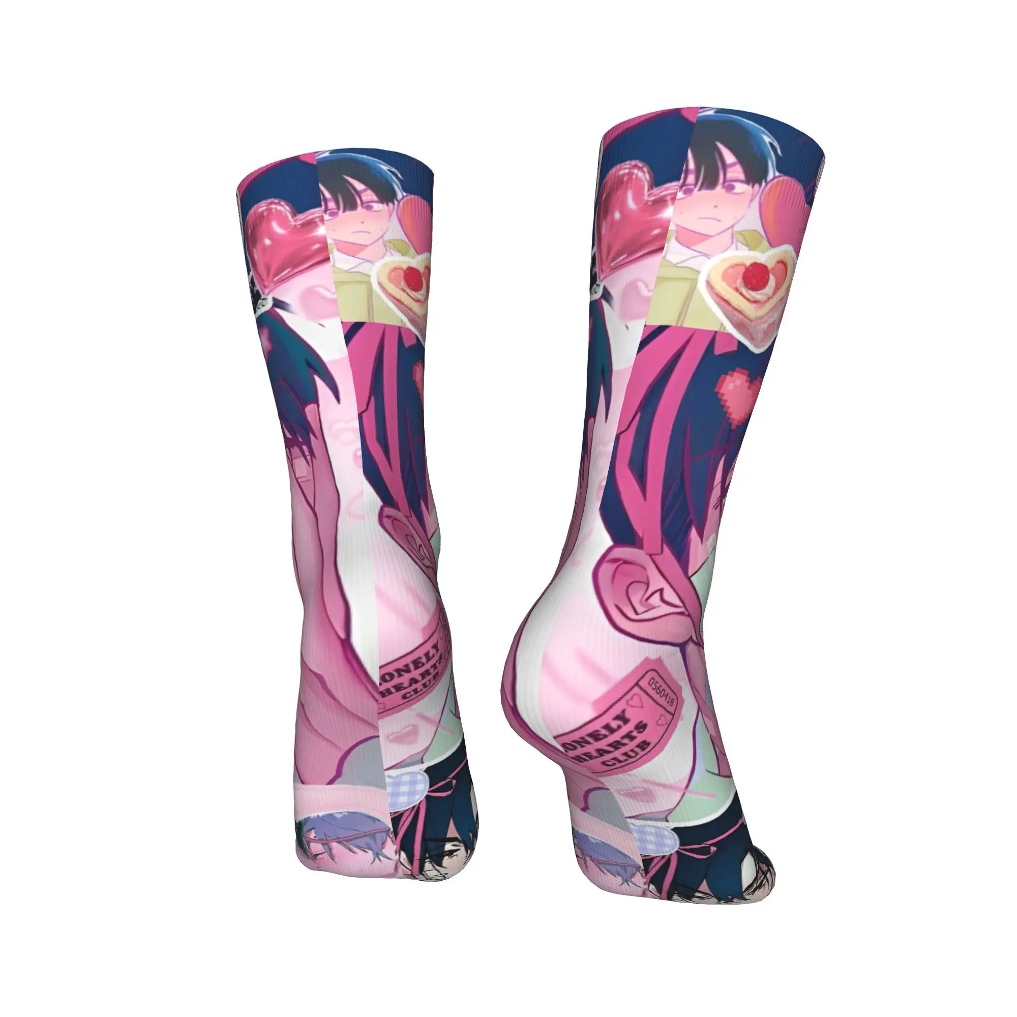 Носки в стиле аниме Alien Stage, забавные чулки, весенние нескользящие мужские носки, мягкие носки для скейтборда на заказ