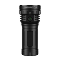 USB TYPE C rechargeable flashlight outdoor camping flashlight 15000 lumens 800 meters  SS attack head With turbo