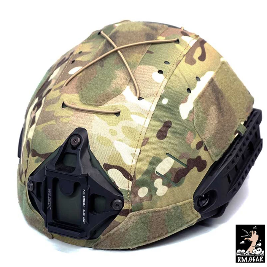 

DMgear Tactical Helmet Cover Cloth For AF Helmet Camo MultiCam Headwear Airsoft