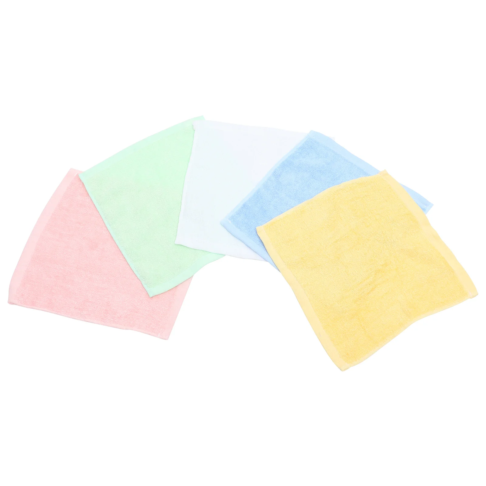 10 шт., полотенца из бамбукового волокна, толстые, мягкие, впитывающие, быстросохнущие, для маленьких детей, банное полотенце для рук, домашнее полотенце для гостей, кухонное блюдо