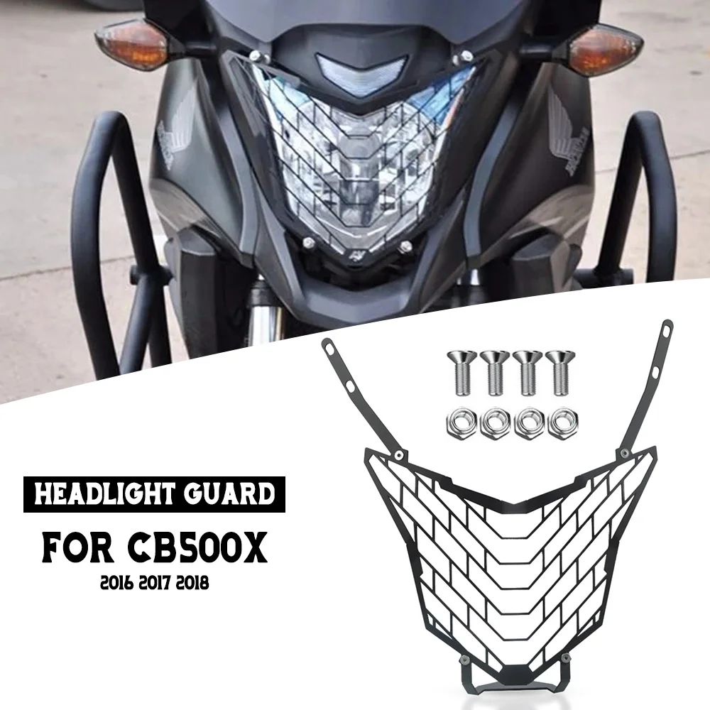 

Мотоцикл для HONDA CB500X 2016 2017 2018, защита фар, щит, сетка для фар, аксессуары, нержавеющая сталь