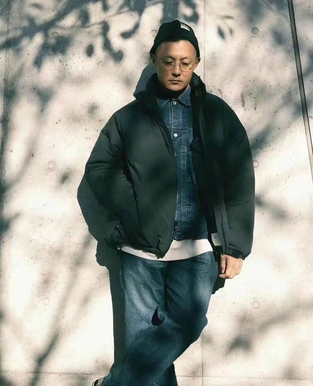 

MADN X NHOOLYWOOD Складной уличный пуховик Jaet Теплый молодежный Sle ey Du down Filling Thiened Застежка-молния