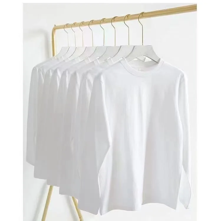 オーバーサイズプラスサイズ Tシャツジュースプリント女性秋冬白 Tシャツカジュアル長袖トップ女性漫画服