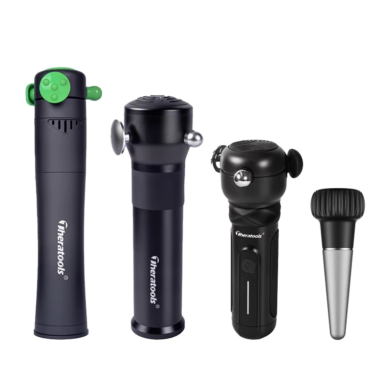 

THERATOOLS 3D Fascia Massage Gun - Deep Tissue Muscle Massager for Neck Back Pain Relief, Fitness Recovery