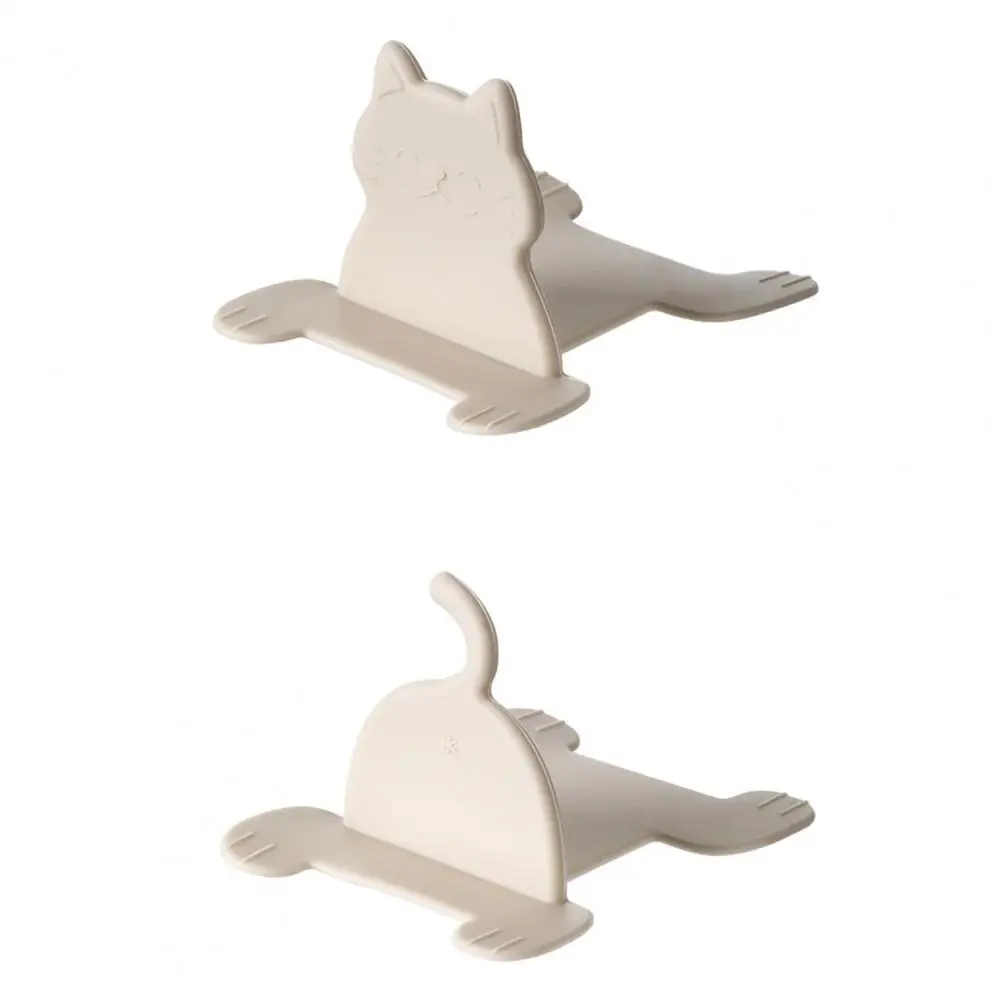 Bathroom Accessory 2pcs Silicone Toilet Lid Lifters with Adhesive Backing Toilet Seat Opener Handles Easy Installation Bathroom