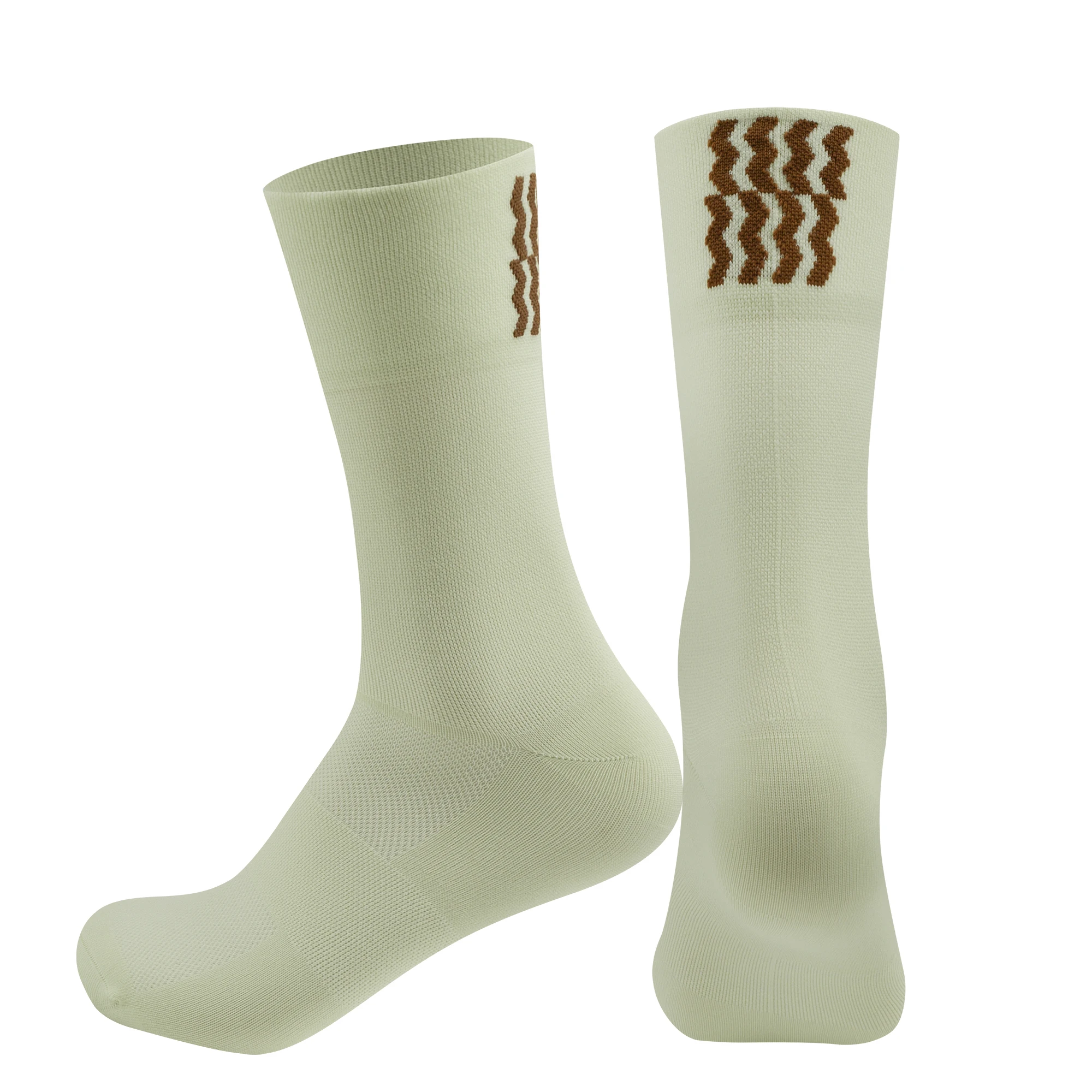 YKYWBIKE Fahrradsocken Unisex Rennradsocken Sportsocken MTB Outdoor Lauf- und Wandersocken Fahrradsocken – Detail 30