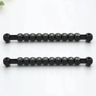 

2 шт. пластиковые счетные устройства, прочные счетчики для футбольного стола, легко устанавливаемые, сменные счетчики-маркеры, черные