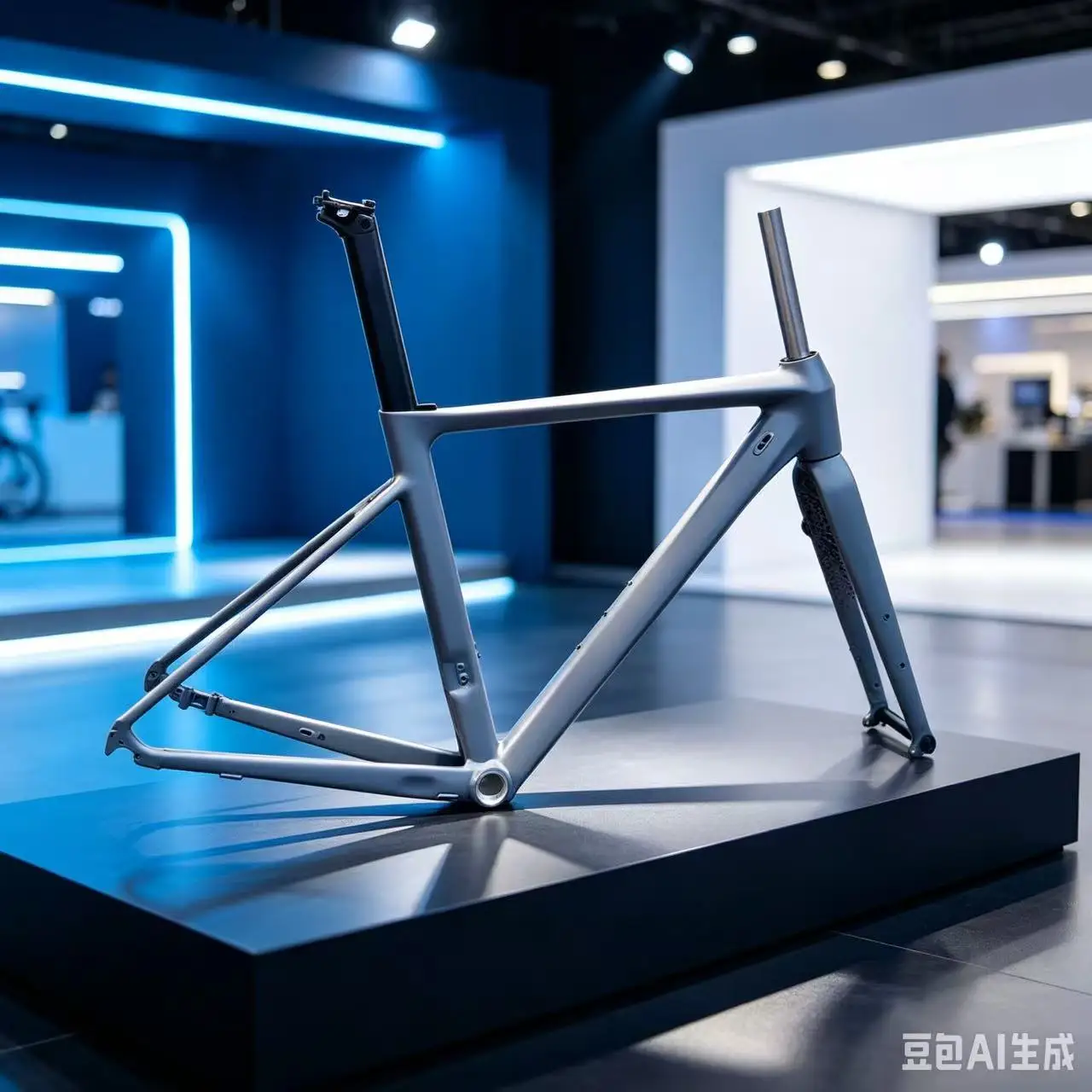 Aero Aluminum Road Bike Frame Flat Mount Disc Brake Quick Release Internal Cable Routing Includes Seatpost Derailleur Hanger