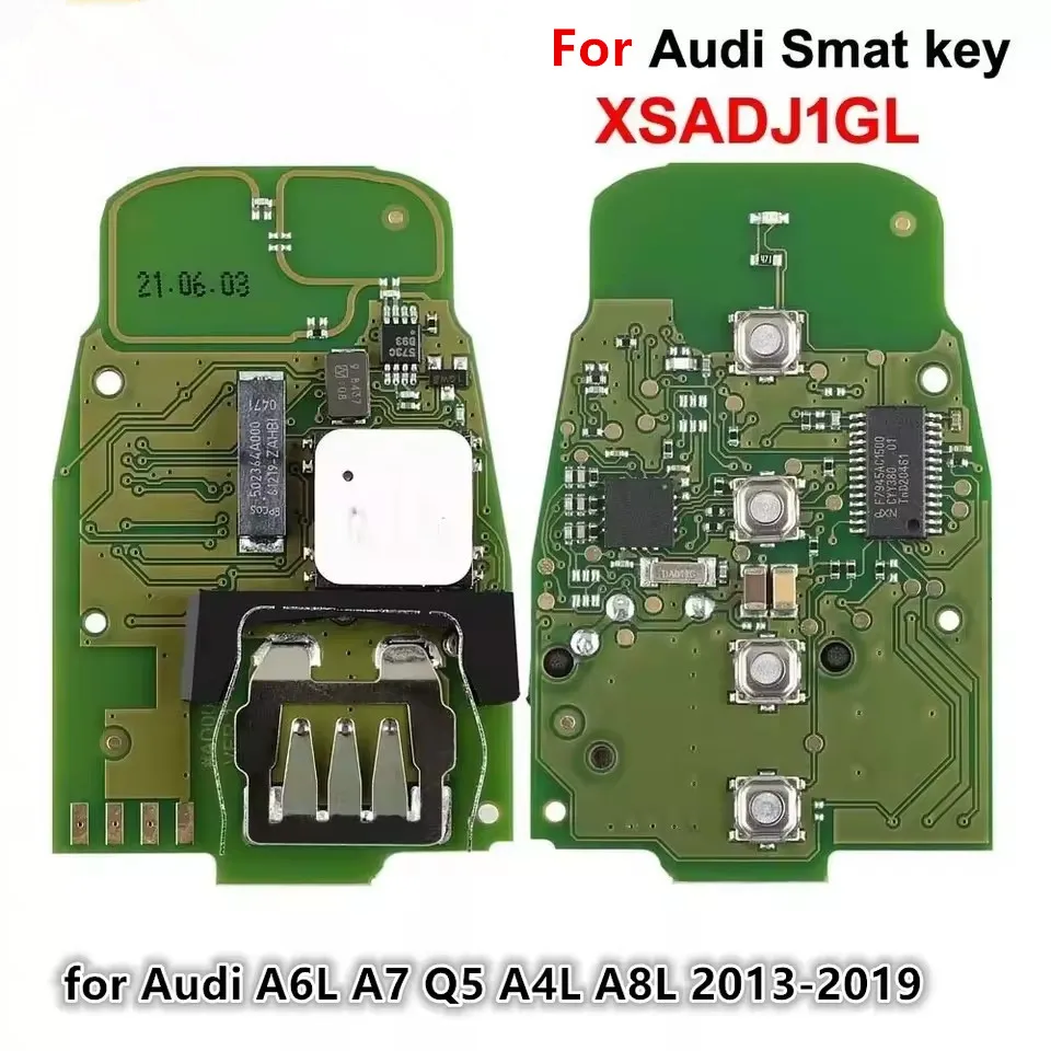 XSADJ1GL VVDI 754J Smart Key PCB 315 МГц для Audi A6L A7 Q5 A4L A8L 2013 2014 2015 2016 2017-2019 для адаптера VVDI BCM2