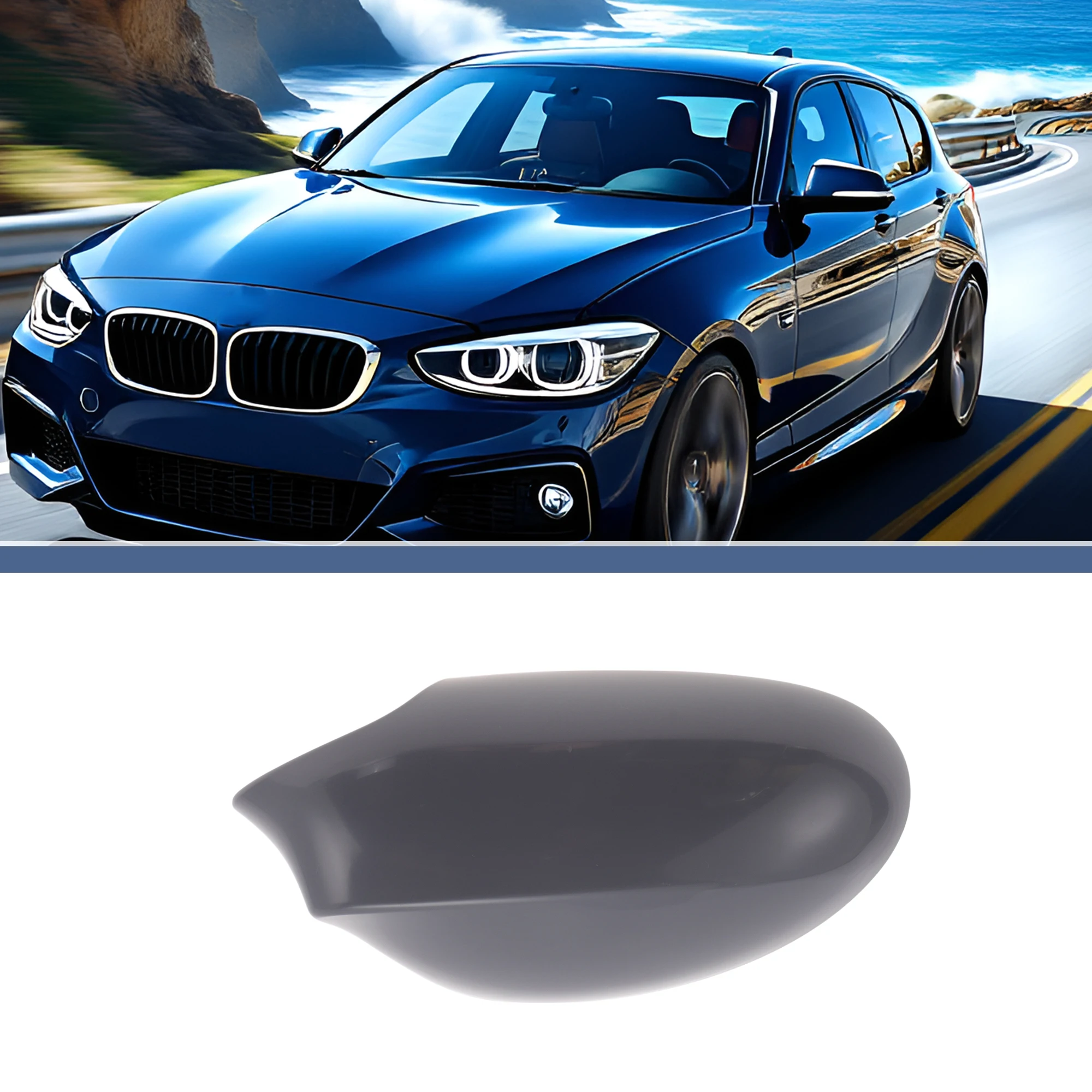 

Замена крышки зеркала UXCELL серого цвета для BMW 1 SERIES E81 E82 E87 E88 04-10