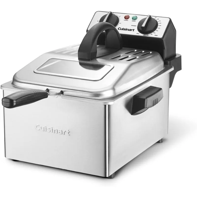 Stainless Steel Deep Fryer, 4 Quart