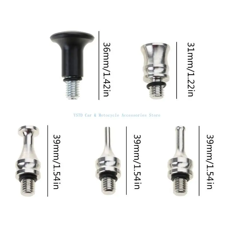 L5BC Auto Dent Tool Tapper Hammer Head M8-Screw for Car Body Dent Paintly 5x