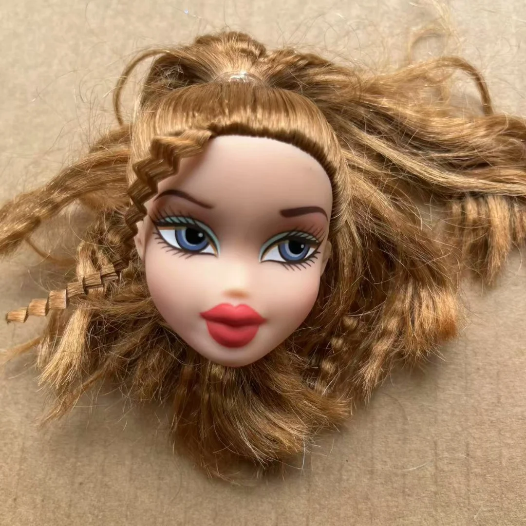 MINISO-Dancing Doll Head Toys Old Classic BRZ Doll Heads Bianco Marrone Pelle Doll Body Collection Figure di bambole
