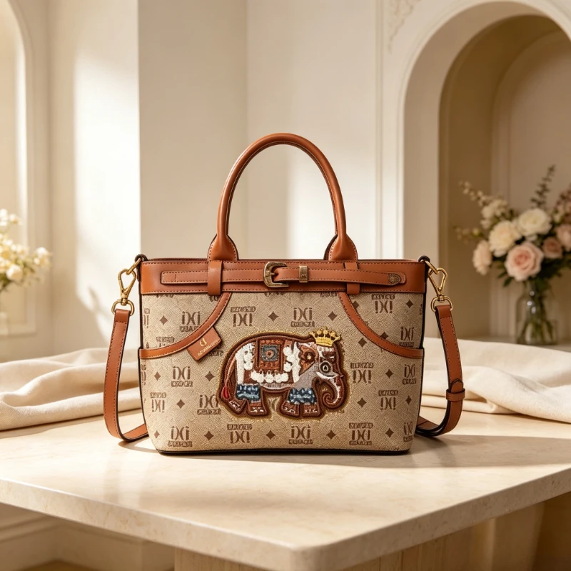 Elegant Leather Crossbody Bag For Women Luxury Brand Designer Handbags Ladies Shoulder Tote Messenger Bags Classic Style