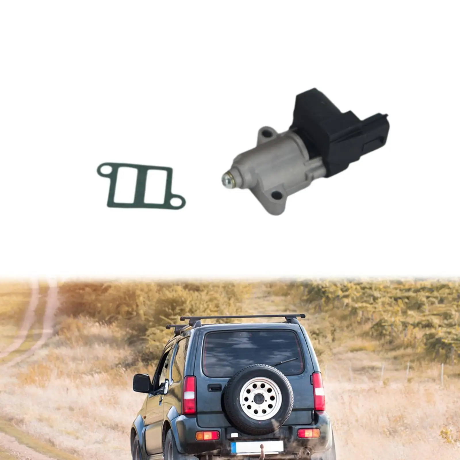 Idle Air Control Valve Speed Stabilizer Assembly Vehicles Easy Installation