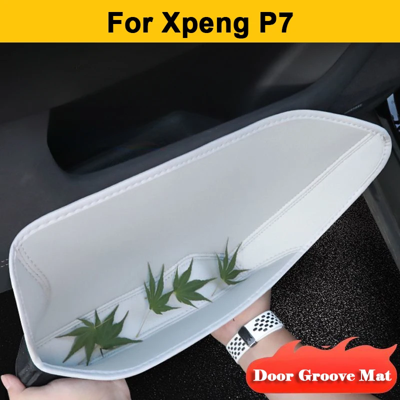 

Для Xpeng XiaoPeng P7 2020-2024 автомобильный дверной слот, ящик для хранения, дверной лоток, органайзер, боковая дверь, водонепроницаемый ящик для зонтов, автоаксессуары
