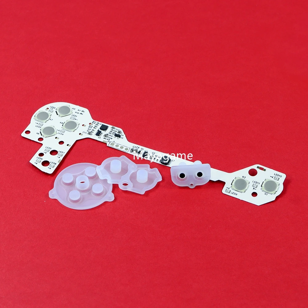 4sets For GBA v2.0 Membrane Button Tactile Upgrade Kit Fix Button Pads Change For GBA SP Solder Repair Part