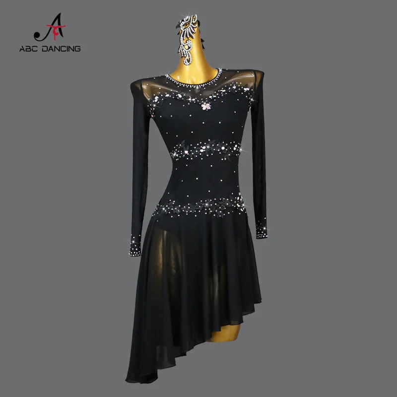 2024 Performance Clothing Stage Costume Women Latin Dance Dress Competition Practice Ballroom Dancewear Party Outfits Girls Suit