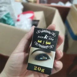 TAX Surma Natural BLACK Shadow Sormeh Ithmid Kajal Kohl Eyeliner Powder Bottle Color lasting Big Eyes Traditional Makeup Tool