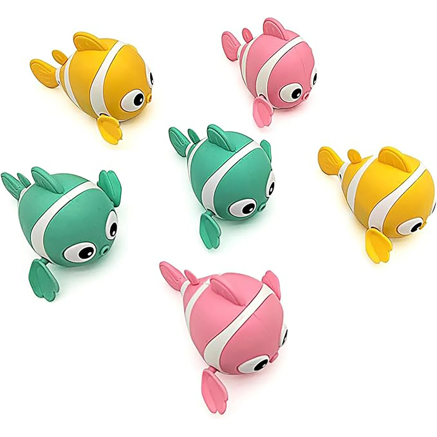 Giocattolo per pesci piccoli avvolti per bambini, bagno interattivo, giochi d'acqua, passeggiate con catena da tavolo