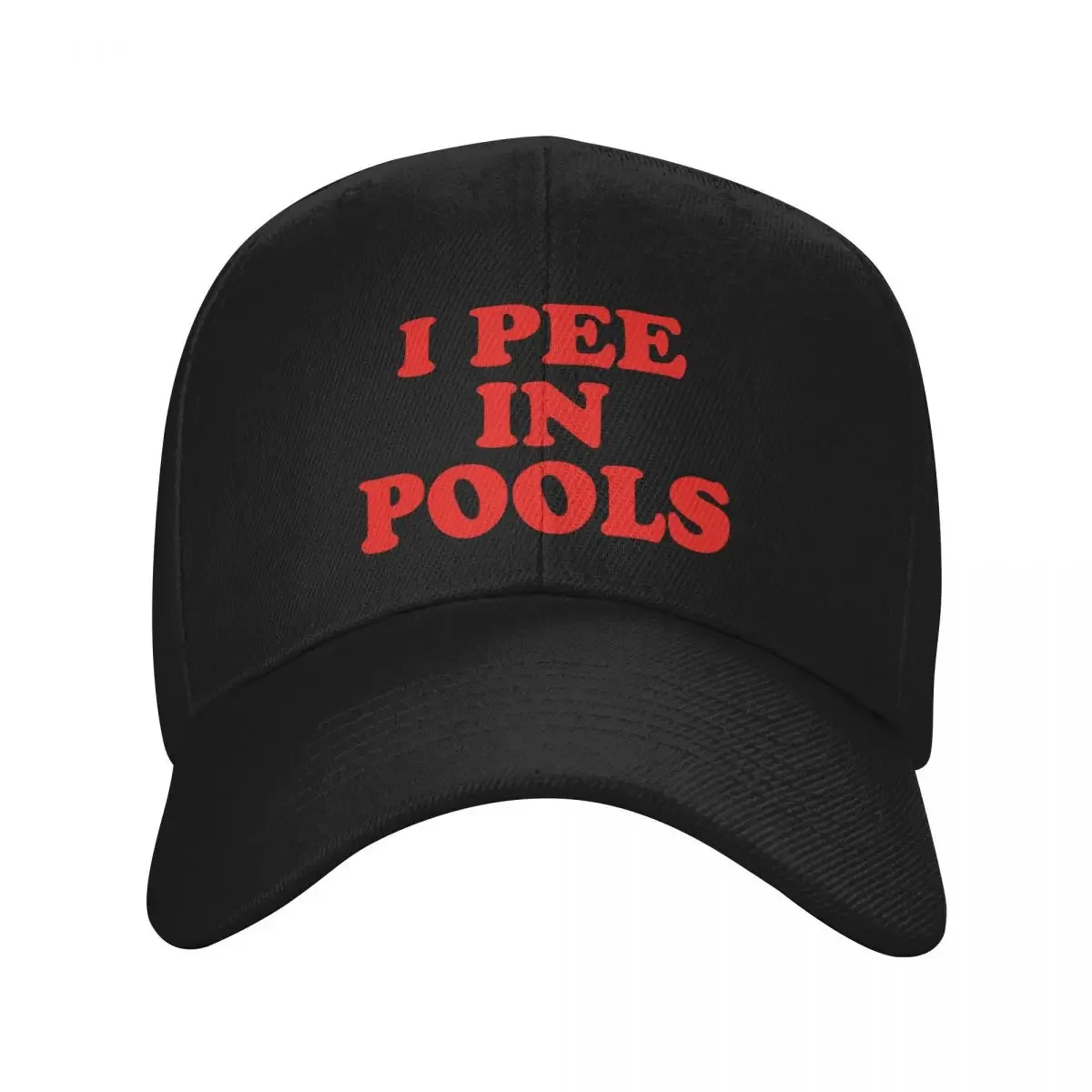 I pee in pools Baseball Cap Hat men Golf Cap Dropshipping Mountaineering Women's Hats For The Sun Men's