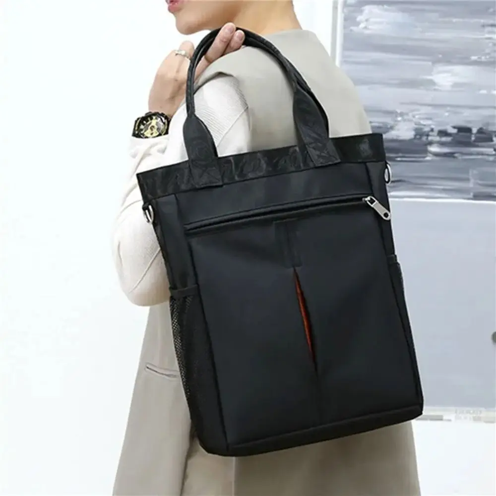 

Простая водонепроницаемая мужская сумка-мессенджер, большая вместительная легкая мужская сумка на плечо, многофункциональная нейлоновая сумка для бизнеса