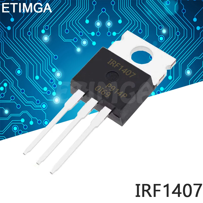 10PCS/LOT IRF1407 TO-220 IRF1407PBF TO220 Transistor