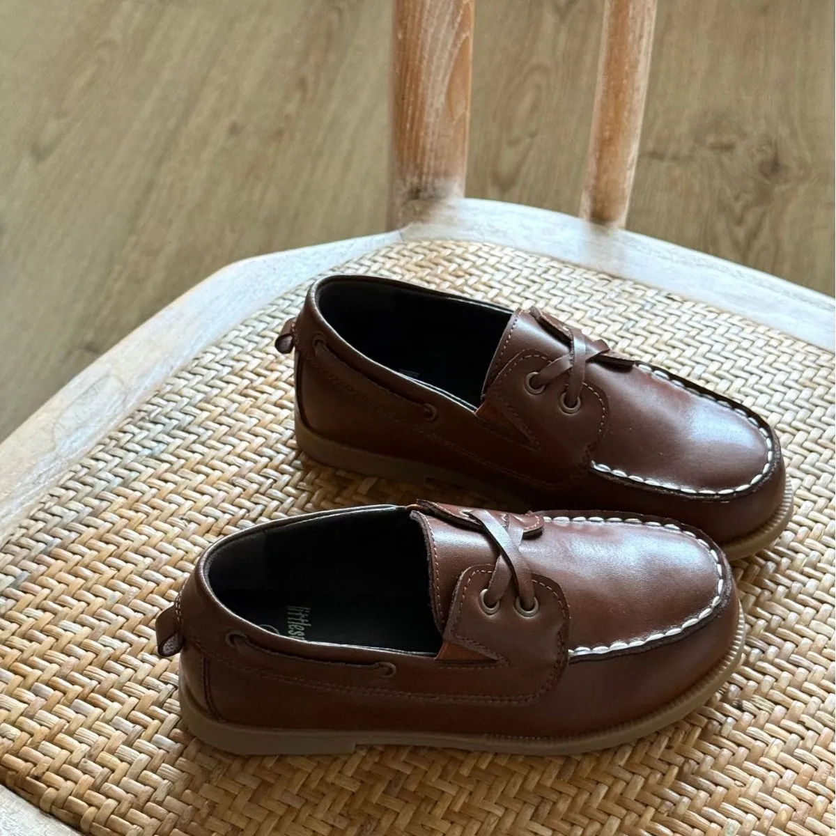 High-quality Cowhide Baby Boys Leather Shoes Spring Autumn Genuine Leather Casual Children's School Shoes Girls Shoes For Party