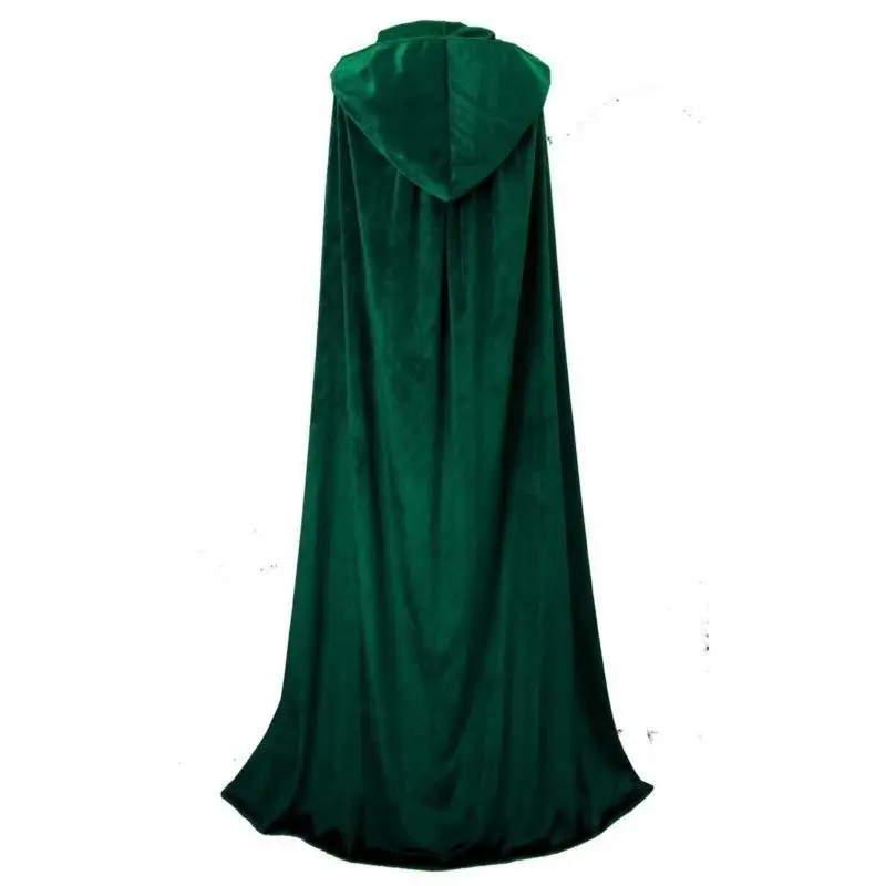 Mantello Sa lungo con cappuccio monostrato Cisas loween Anime Role-plang transfrontaliero rosso een Costume etnico da donna